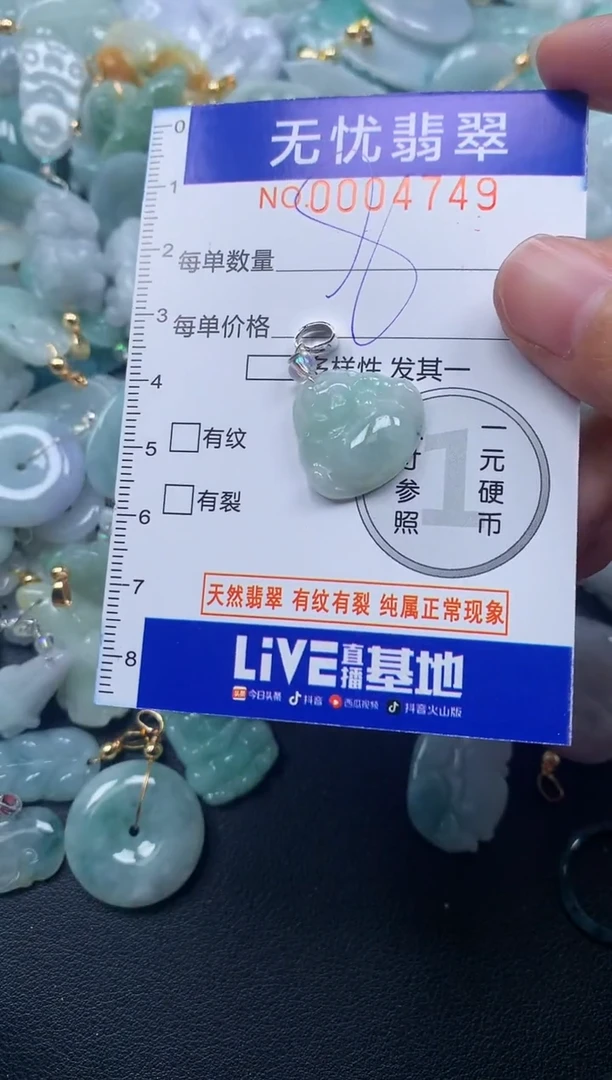 颈饰未镶嵌翡翠4749