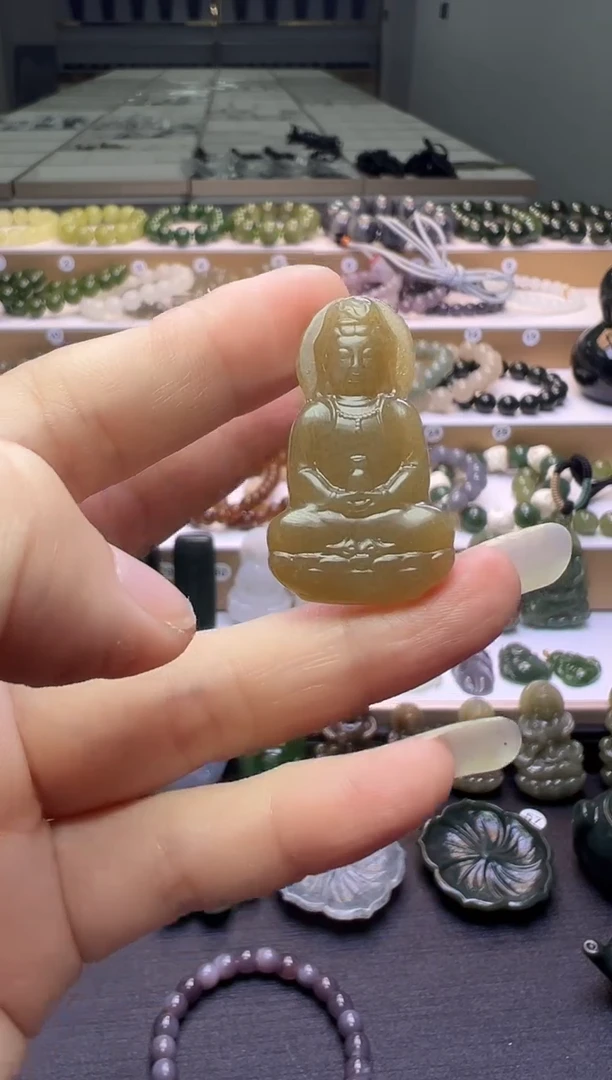 颈饰未镶嵌和田玉136号链接约卡38*23*4