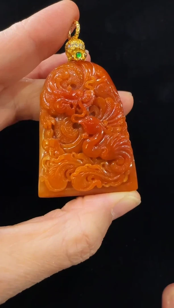 颈饰未镶嵌翡翠国风