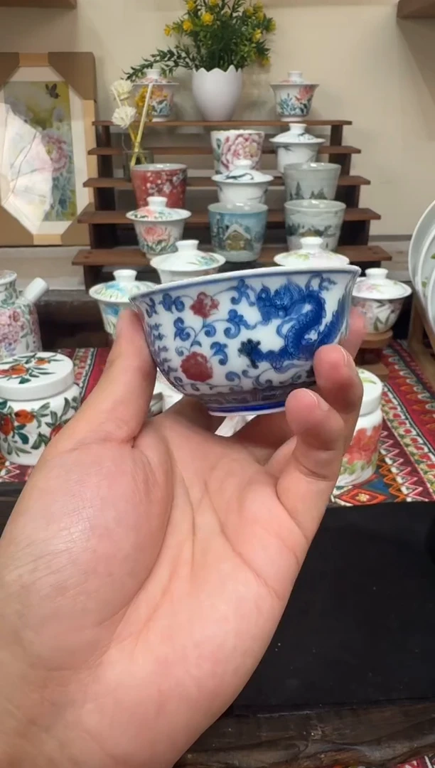 摆件瓷景德镇高温陶瓷清仓浮力