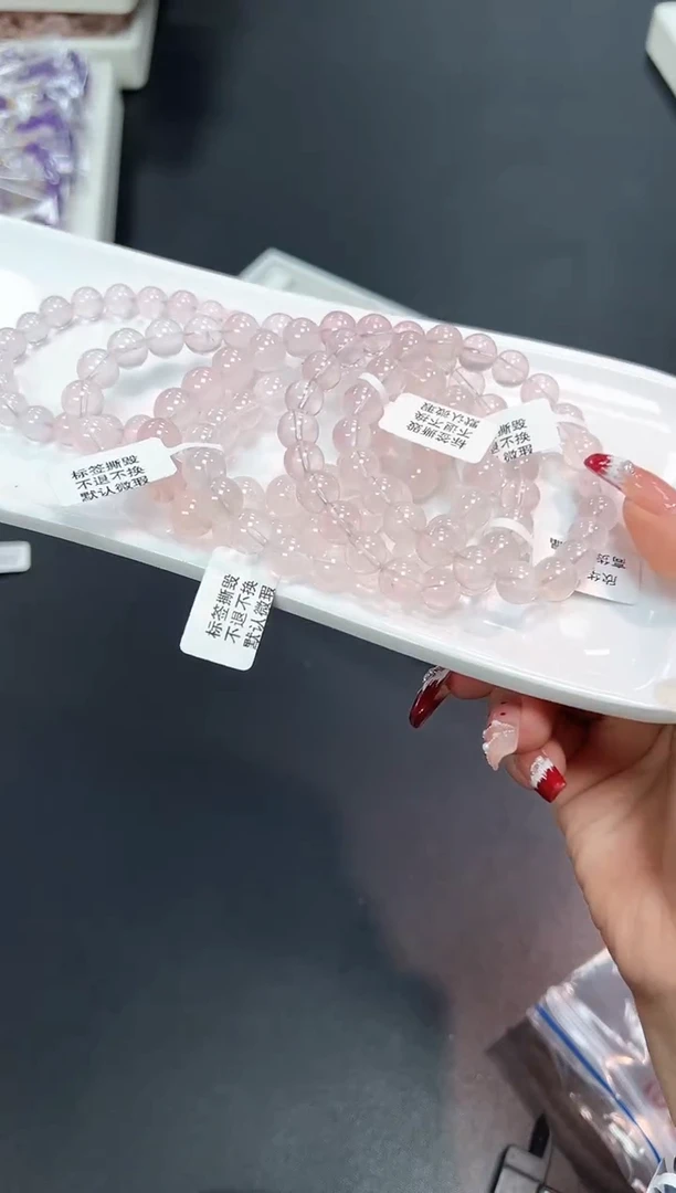 【闪购商品】水晶手串未镶嵌99U多样性发其一1条默认微瑕