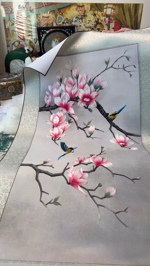 织绣纯手工刺绣高货