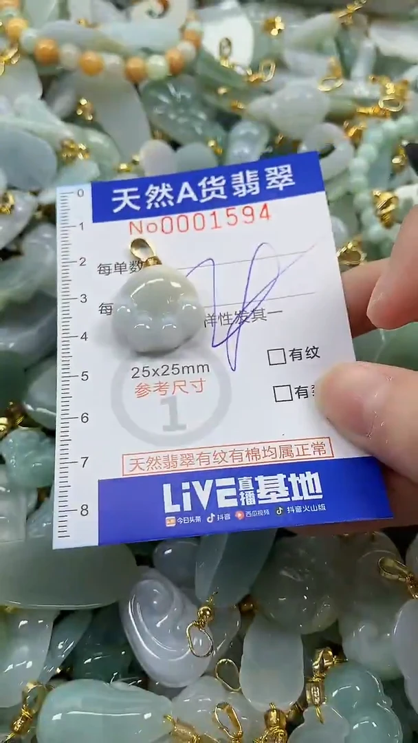 颈饰未镶嵌翡翠纯天然货a翡翠