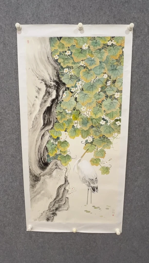国画邹训精-8平尺-国画作品-GGyz