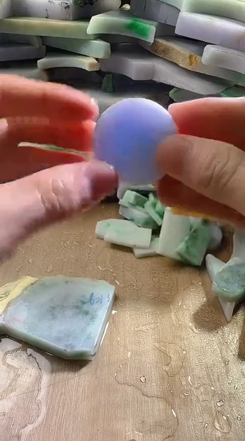 裸石翡翠缅甸翡翠A货花18
