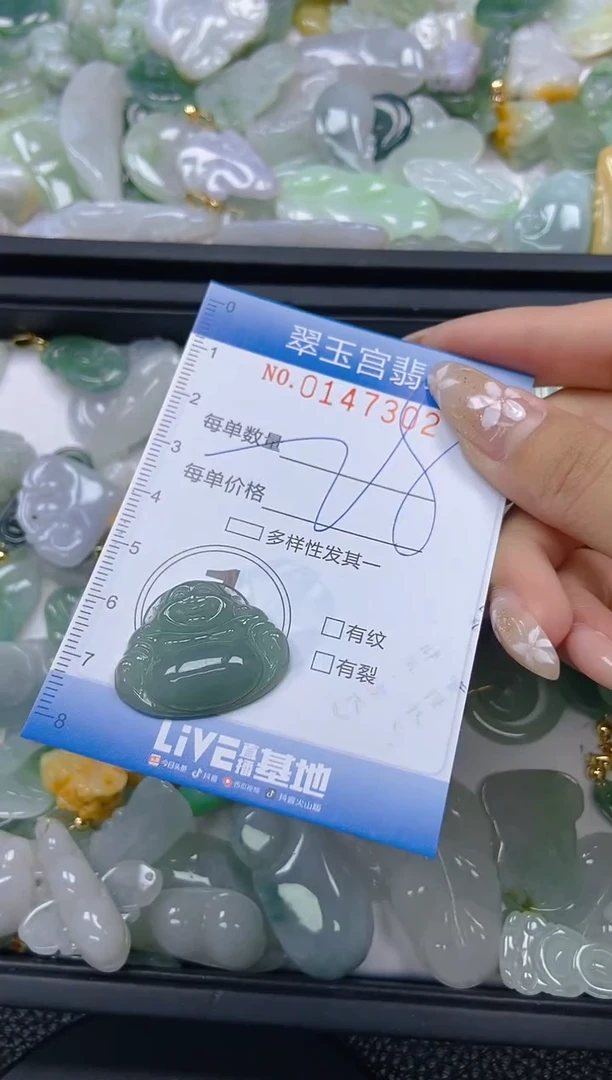 翡翠未镶嵌颈饰闪购0147302