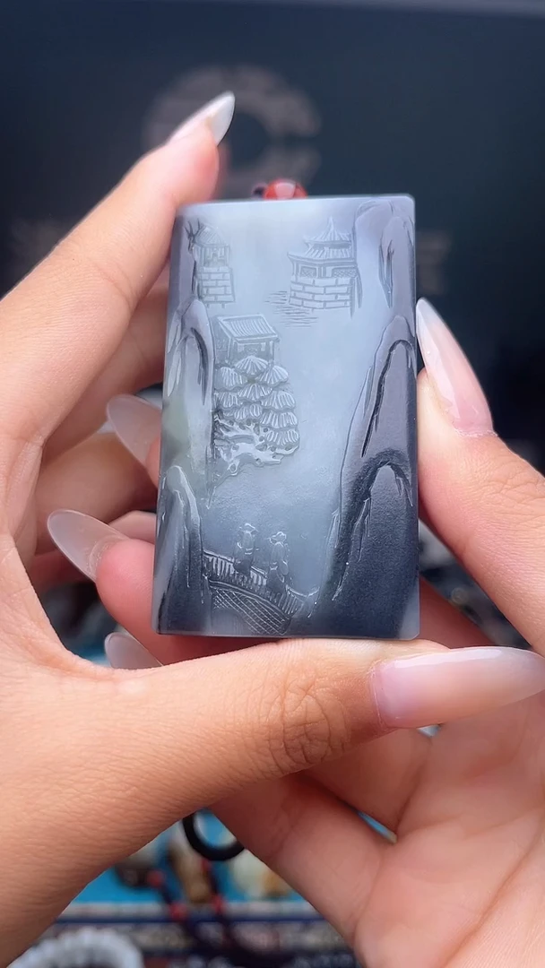 未镶嵌和田玉挂件1