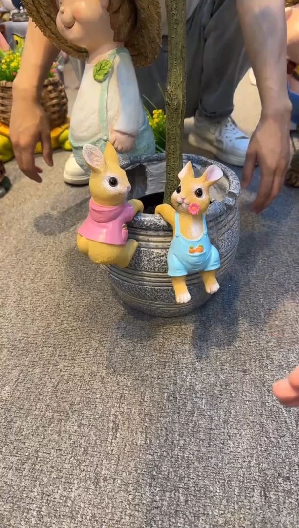 无花朵花园庭院摆件&00&