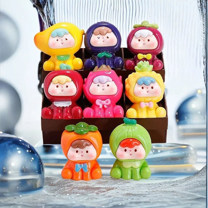 『直播拆对对碰』实色水果崽崽diy创意立体小摆件