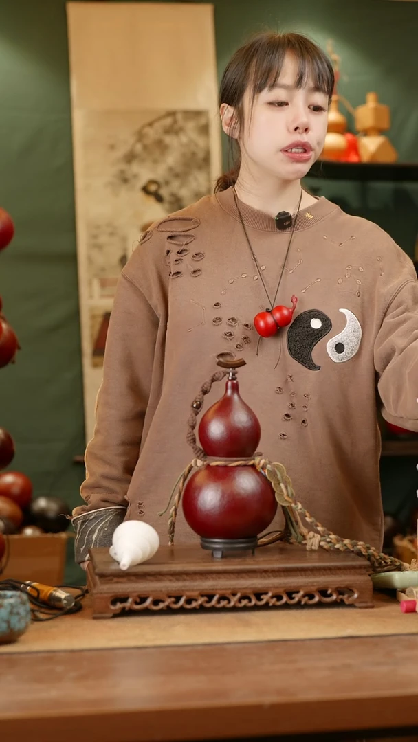 89号精品天然大漆酒葫芦一物一拍~