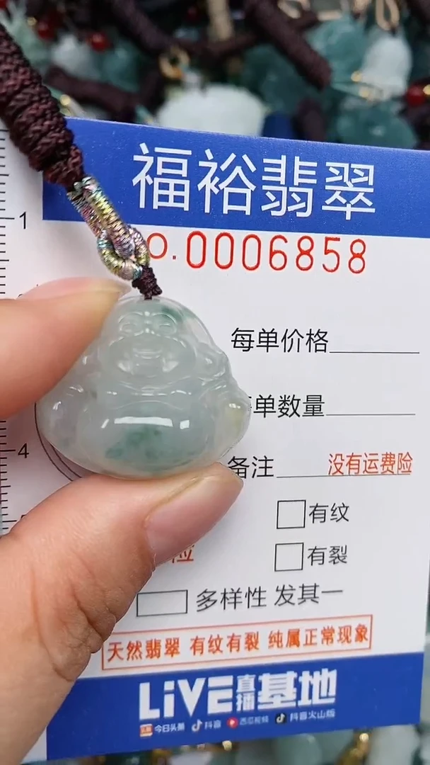 翡翠未镶嵌颈饰...0006858