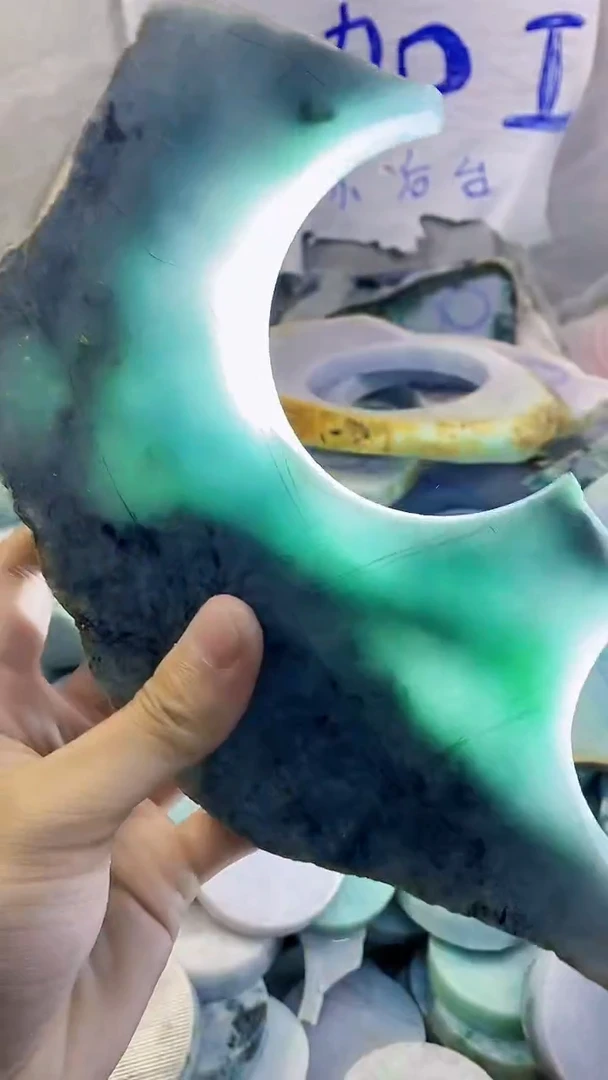 裸石翡翠纯天然翡翠A货42