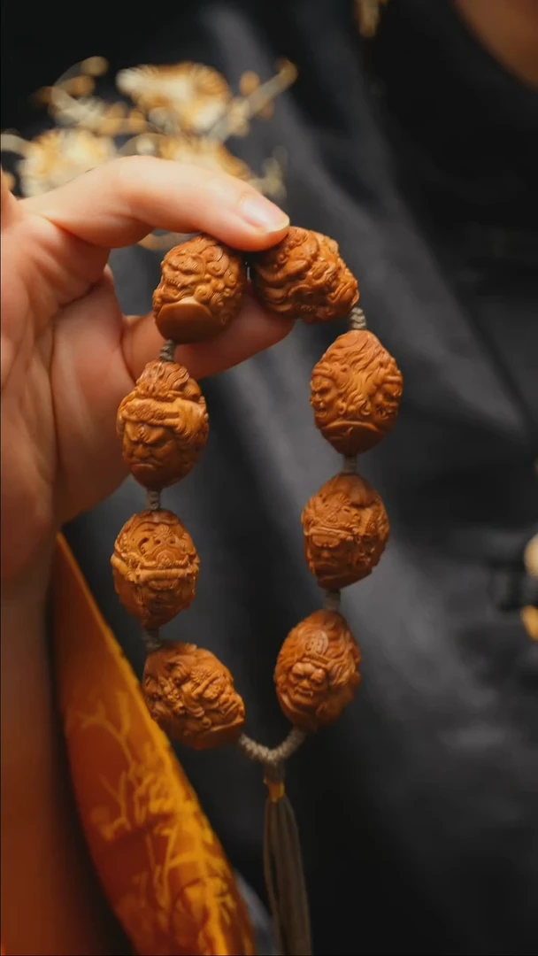 【闪购商品】橄榄核其他三面万佛