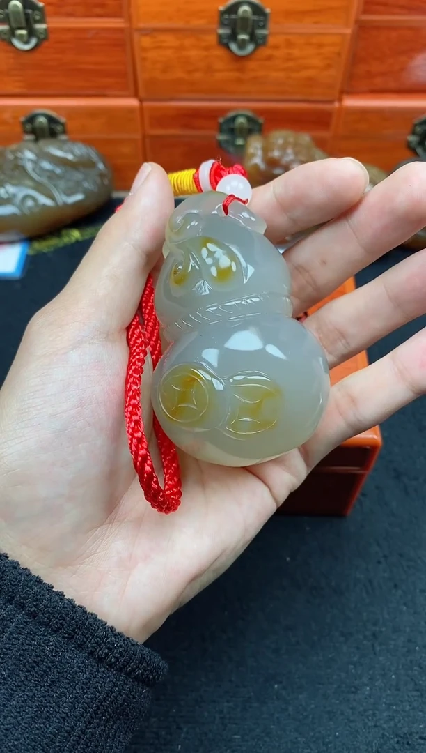 未镶嵌玛瑙/玉髓珠宝奇石灿*火0