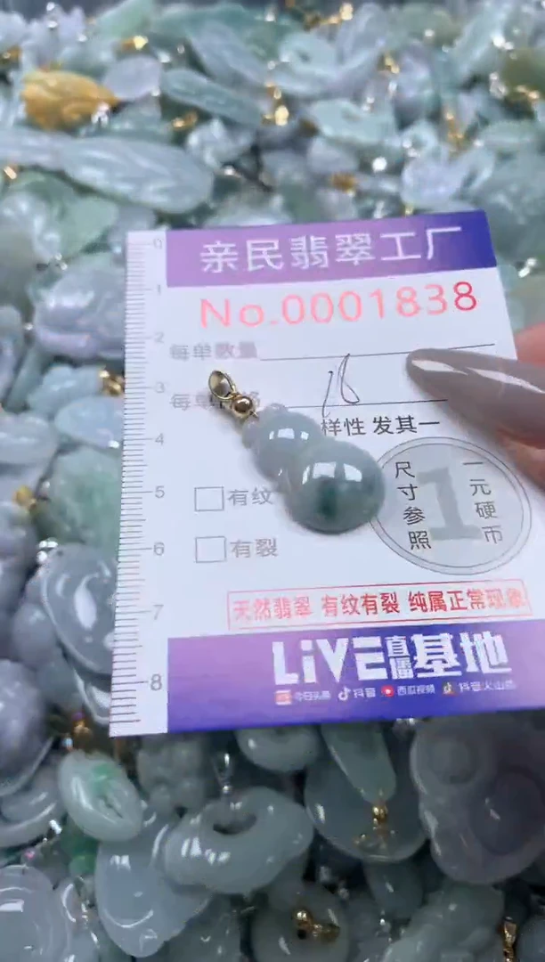 颈饰未镶嵌翡翠1838