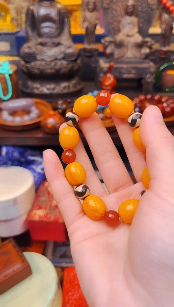 【闪购商品】蜜蜡裸石未镶嵌大美专属宠粉链接021356+