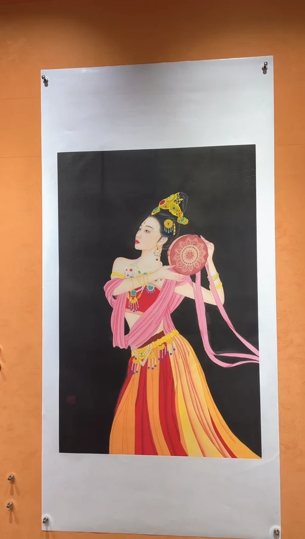 国画刘金玉老师亲笔手绘