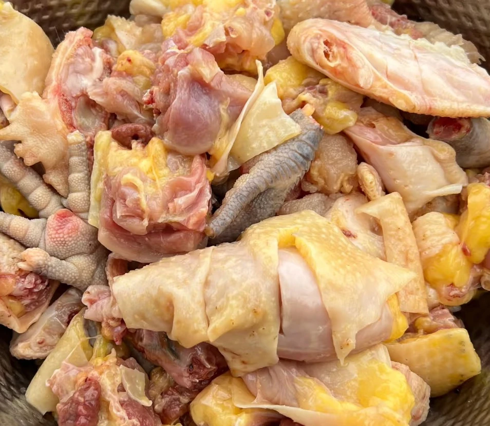 【买二送一】农家散养1年老母鸡土鸡3只装 7-8斤