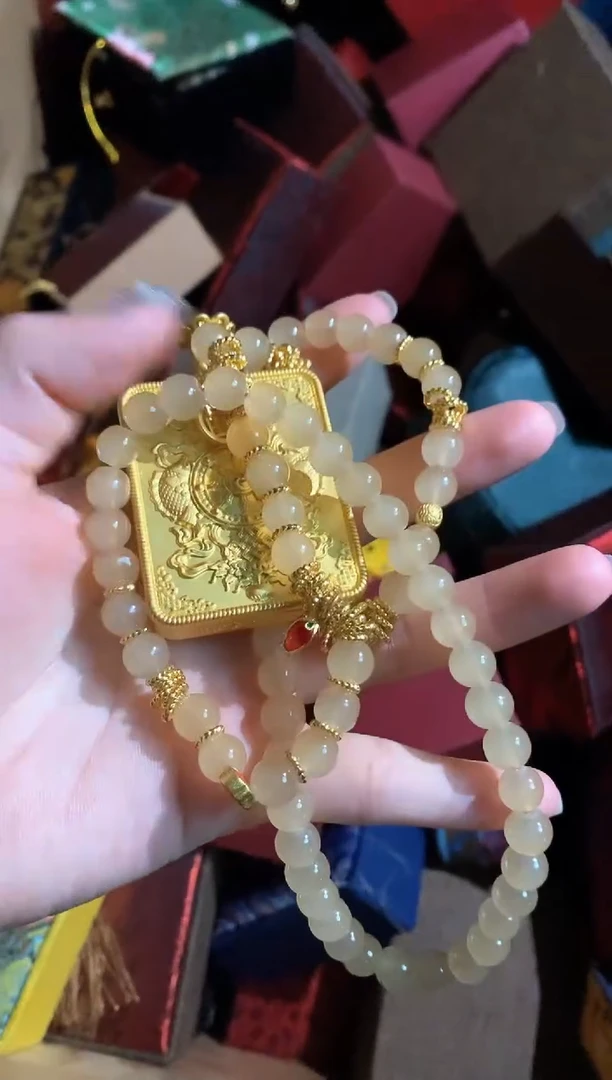 和田玉未镶嵌颈饰永玉阁精品专属摆件