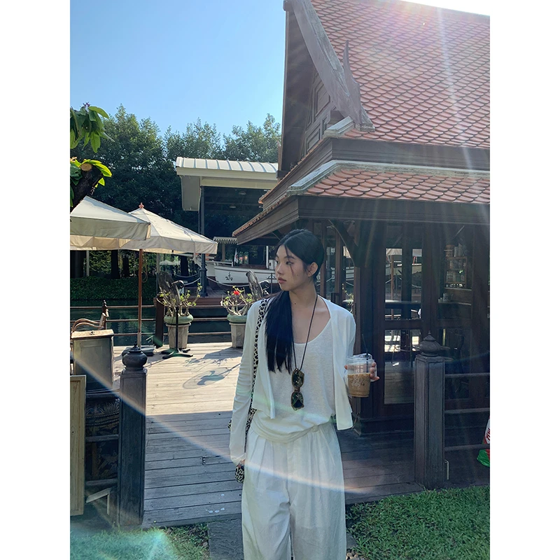 春季开衫百搭慵懒松弛显瘦T恤251V0115#