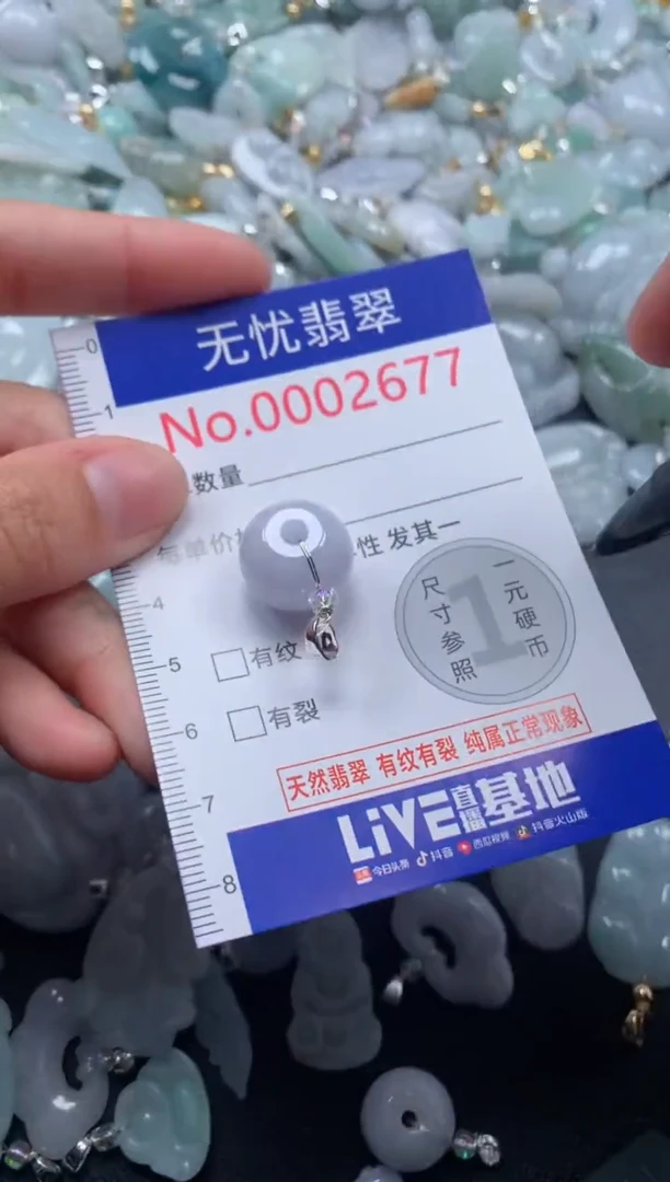 颈饰未镶嵌翡翠2677