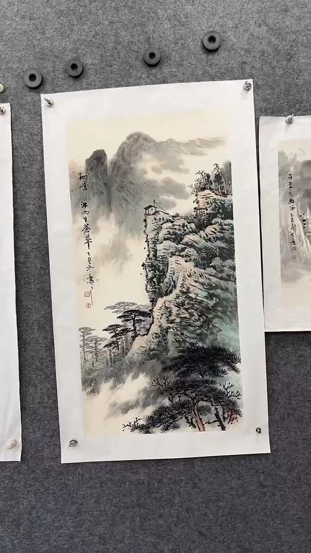 国画国画王生意山水