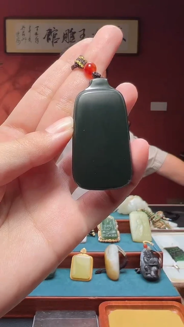 吊坠(不含链)未镶嵌和田玉45