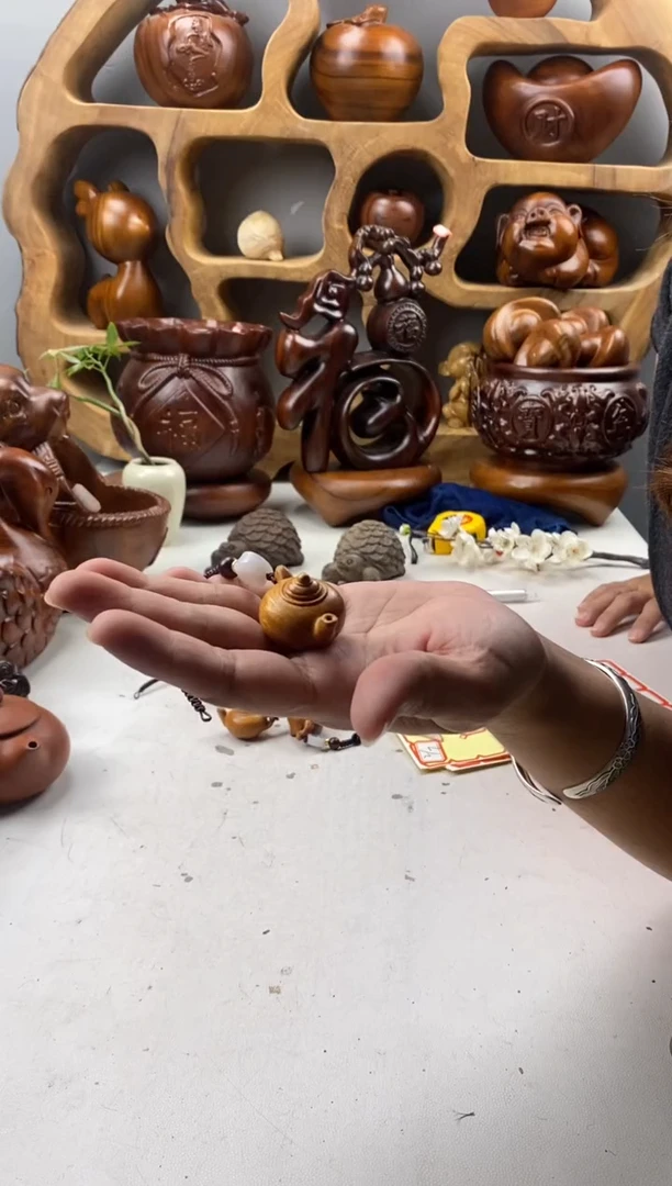 香樟木A17水壶手摆/尺寸