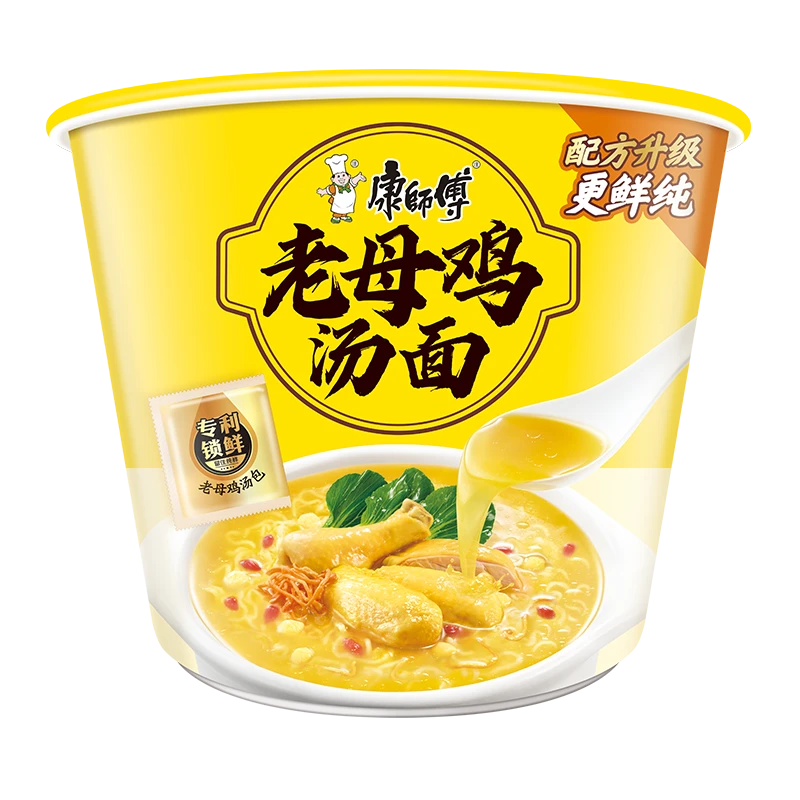 【武威同城】康师傅 老母鸡汤面 115g/桶