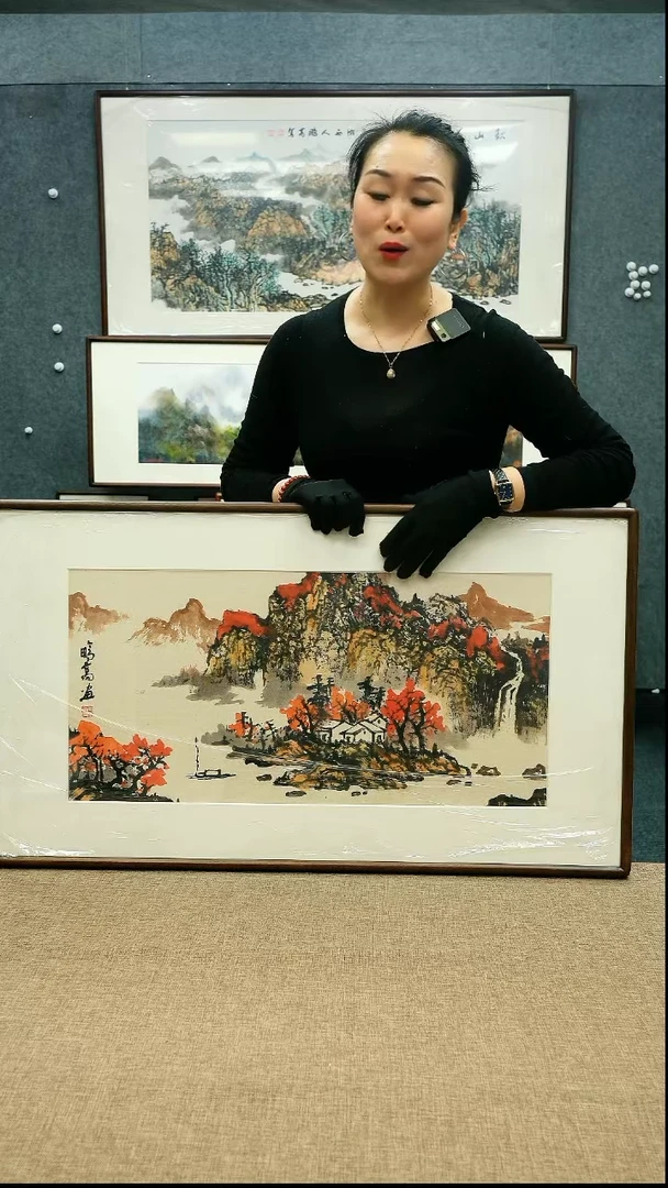 【闪购商品】国画52*92唐鹏高老师山水