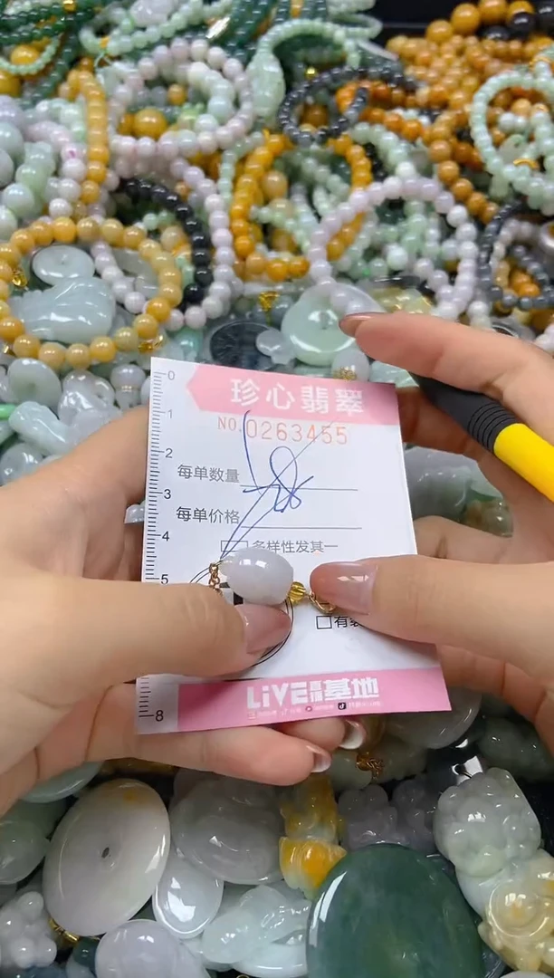 翡翠未镶嵌颈饰闪购0263455多样性发其一