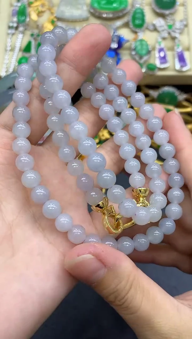 颈饰未镶嵌翡翠28-中国好珍宝