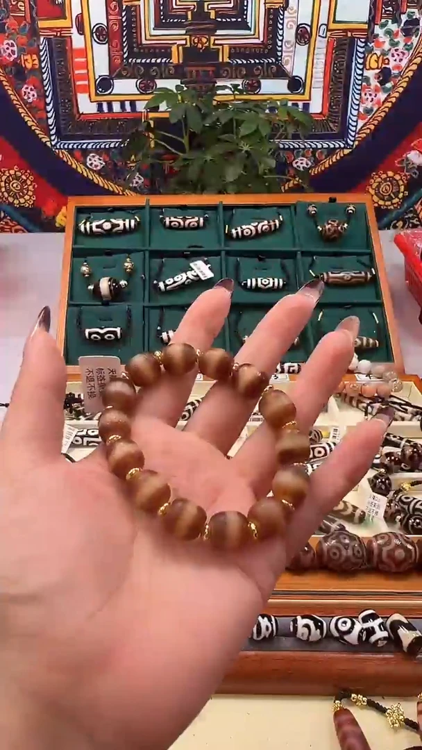 玛瑙/玉髓（覆膜）颈饰合金15.（微瑕）