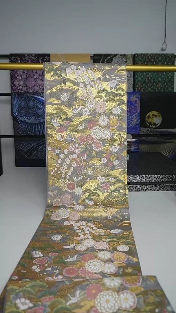 【闪购商品】织绣67 单面全通石花紫藤