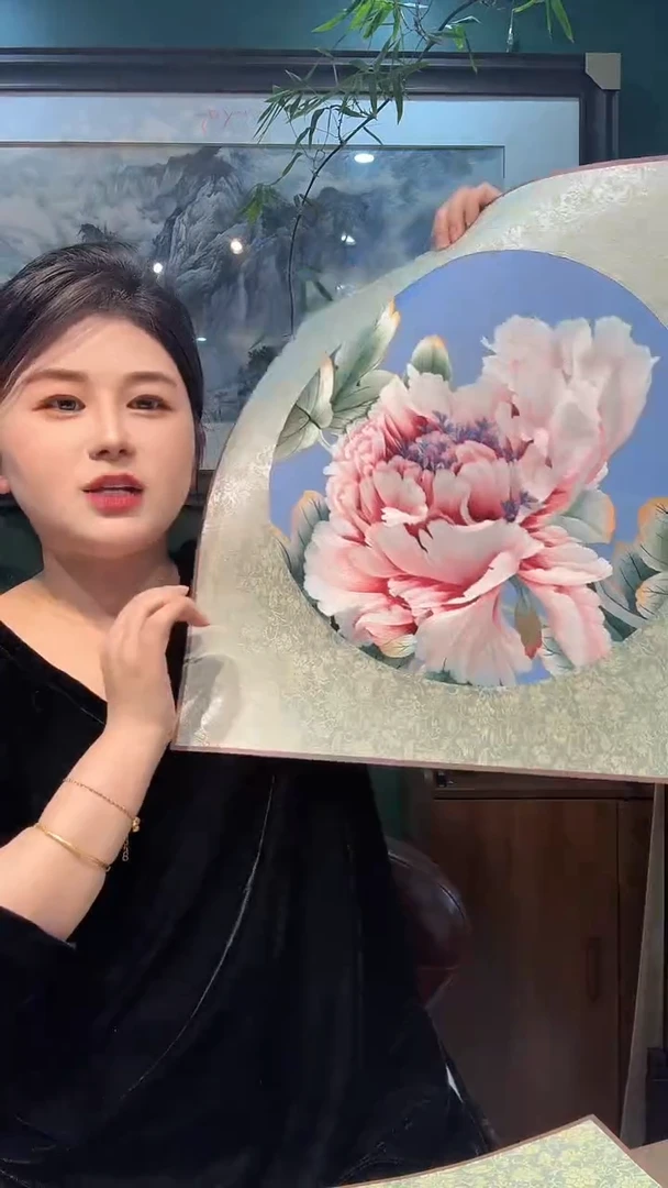 横款非遗苏绣手工刺绣软裱