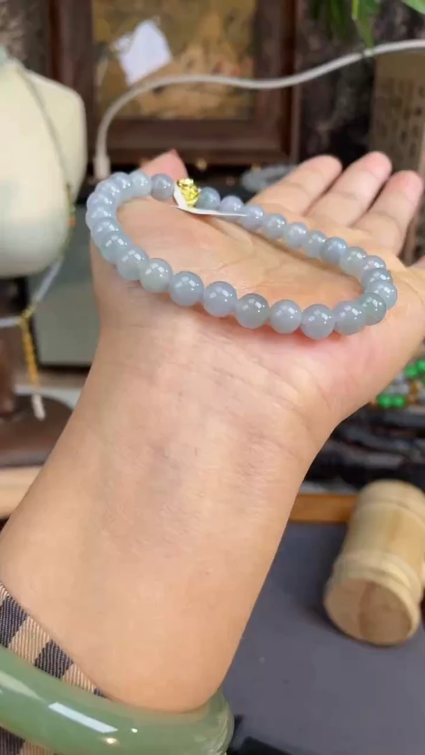未镶嵌手链翡翠手串