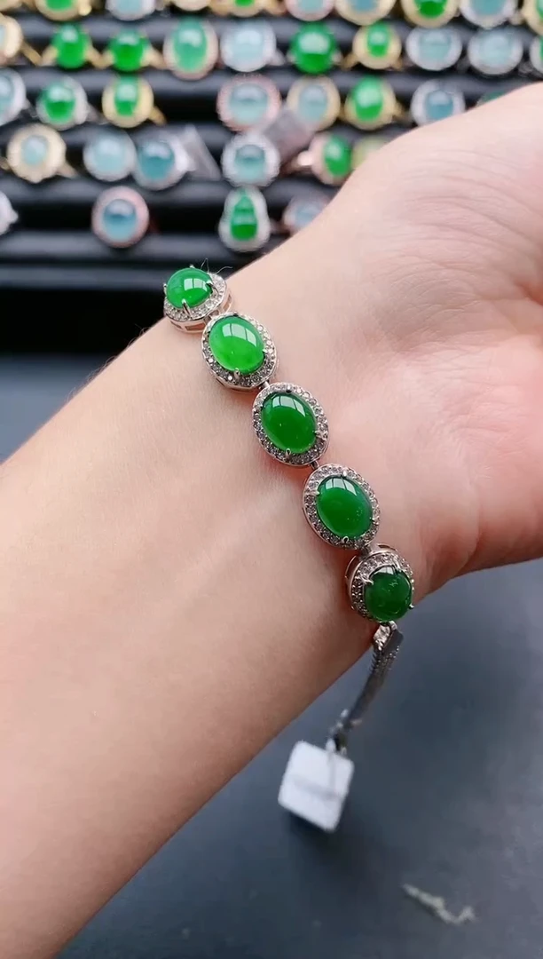 【闪购商品】翡翠戒指银S925镶嵌111111111
