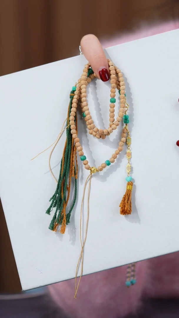 【闪购商品】绿松石项链18K金镶嵌1