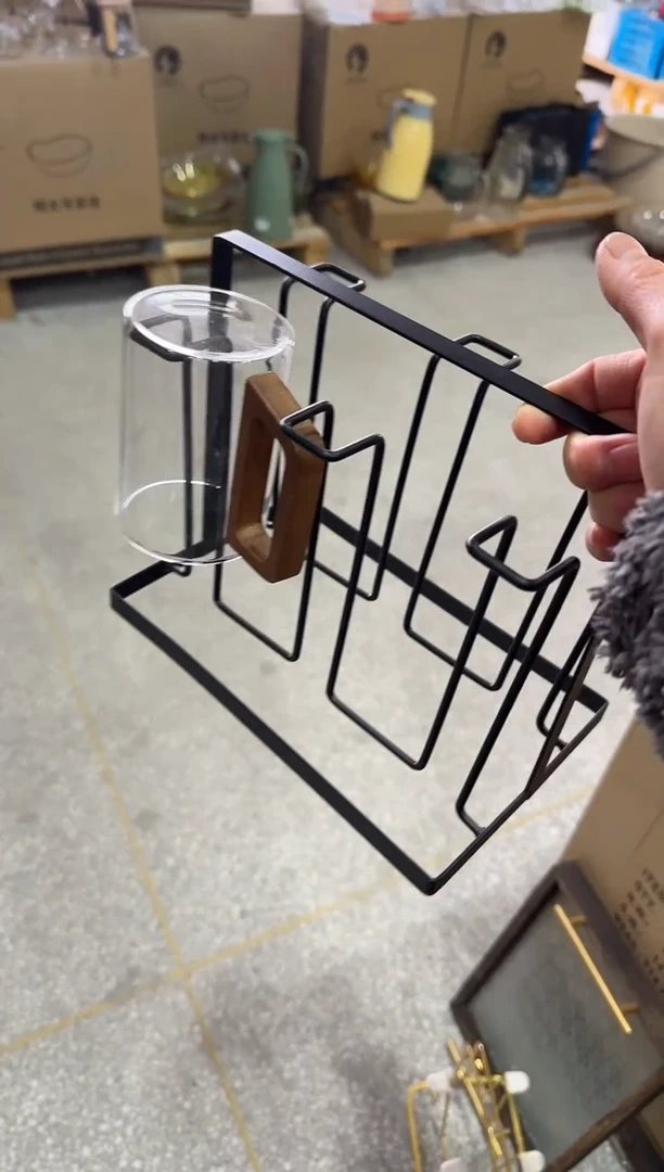 【闪购商品】水晶玻璃无盖款青苹果闪购价300毫升6+杯架