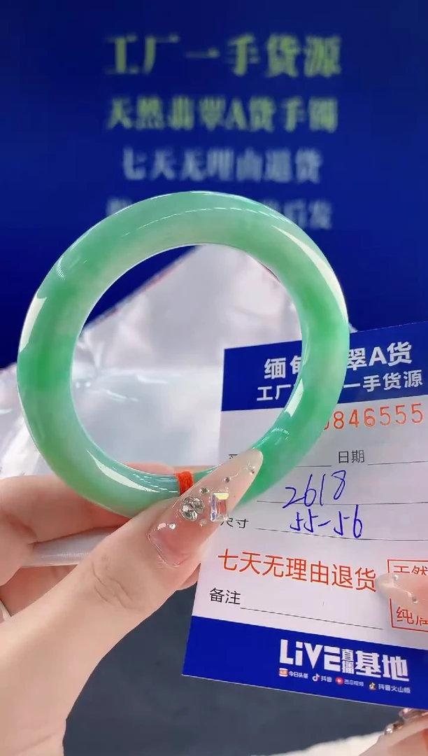 未镶嵌手镯翡翠55