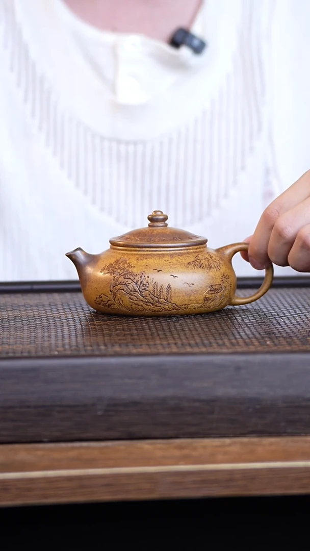 茶壶紫砂宜兴手工原矿紫砂壶001