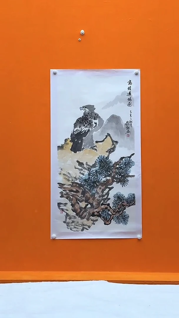国画28花鸟-李进起-8平尺