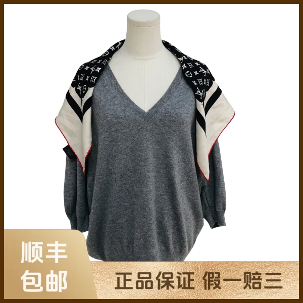 妃鱼/路易威登/山羊绒/毛衣/95新/沐六11