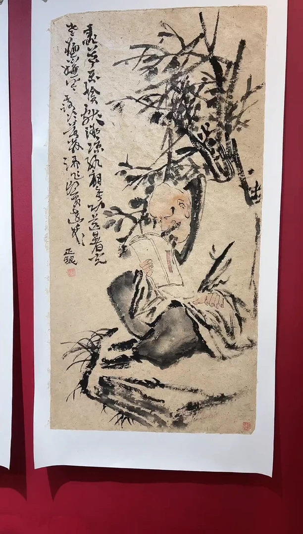 国画手绘国画书法