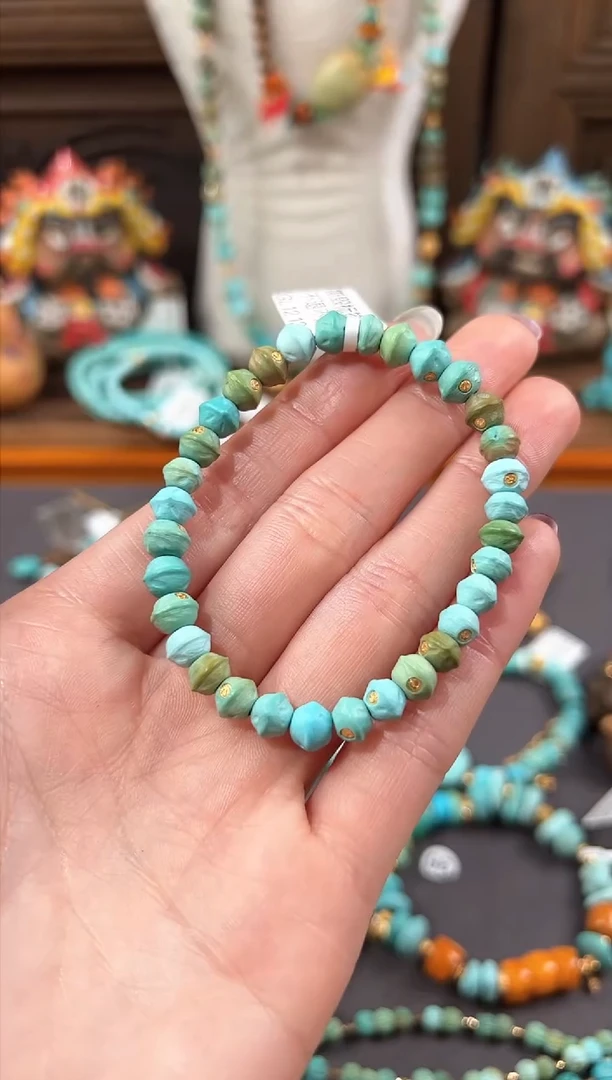 【闪购商品】绿松石手链未镶嵌绿松石手链