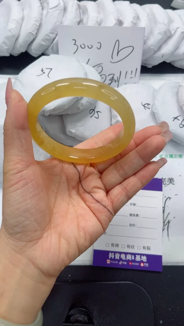 未镶嵌手镯石英质玉22-62