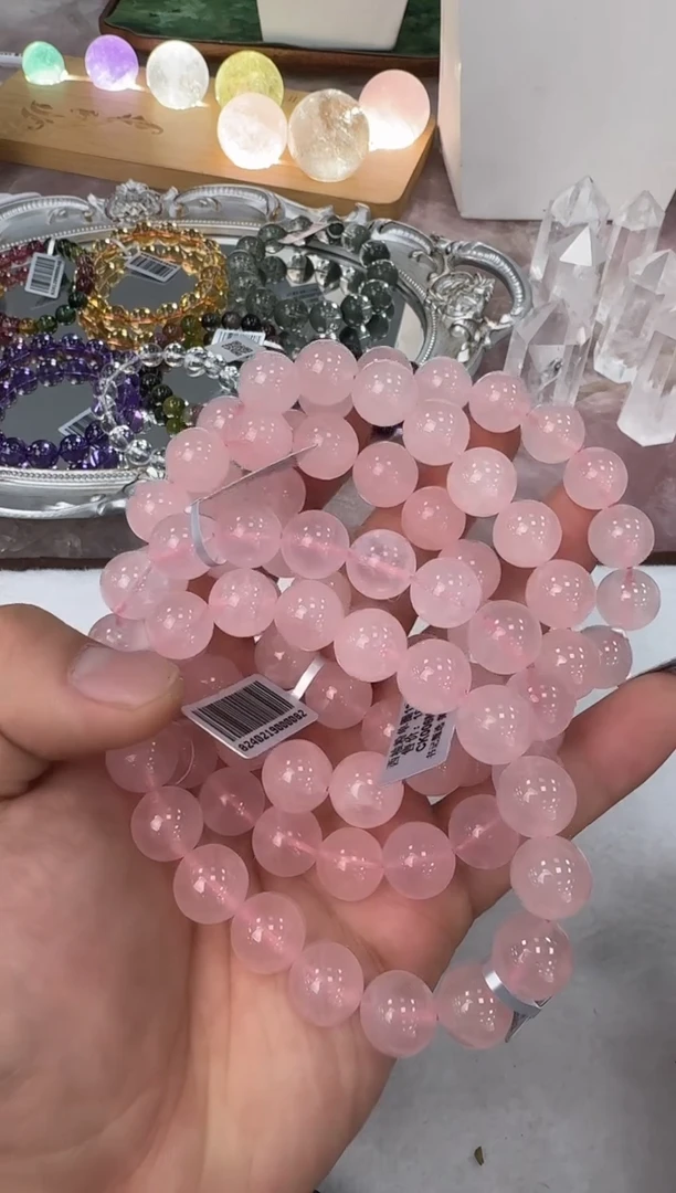 【闪购商品】水晶手链未镶嵌CK006 约12mm多样性发一件