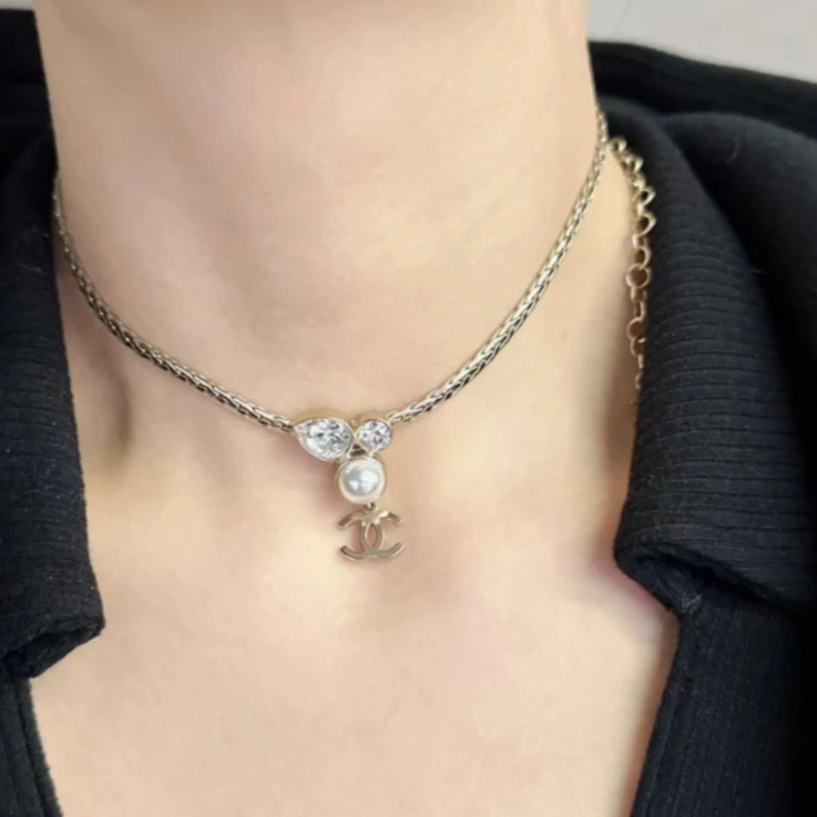 99新 Chanel/香奈儿 积分-100汤/P215968740 合金 22C  项链