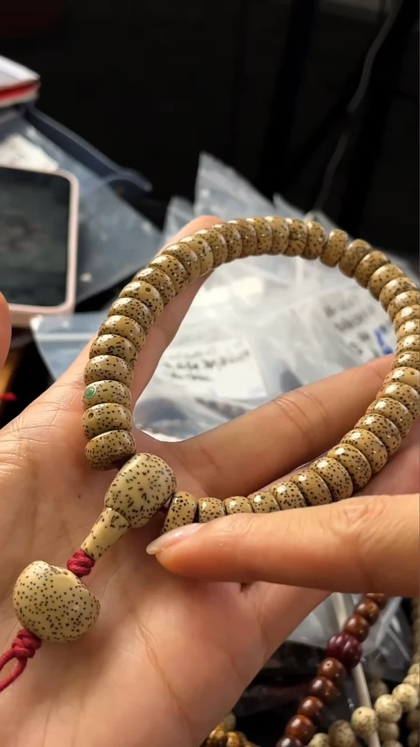 手串星月菩提精工级陈籽药片11*6手持