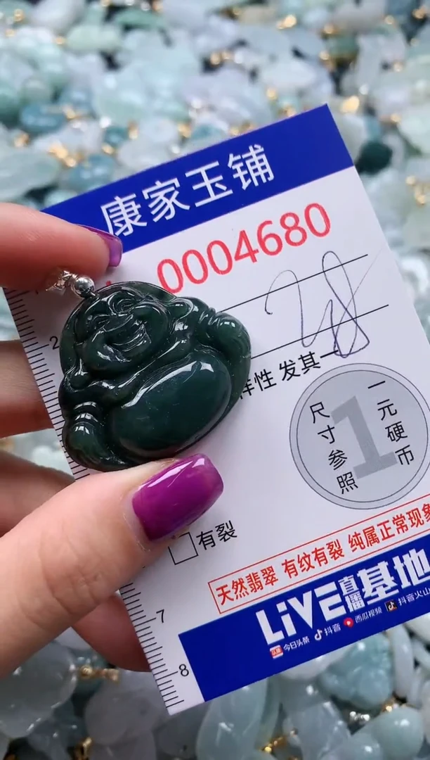颈饰未镶嵌翡翠4680